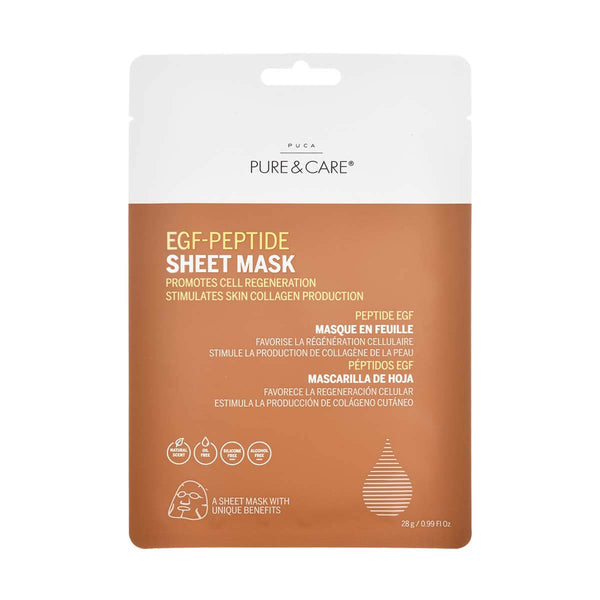 EGF Peptide Sheet Mask | PUCA - PURE & CARE