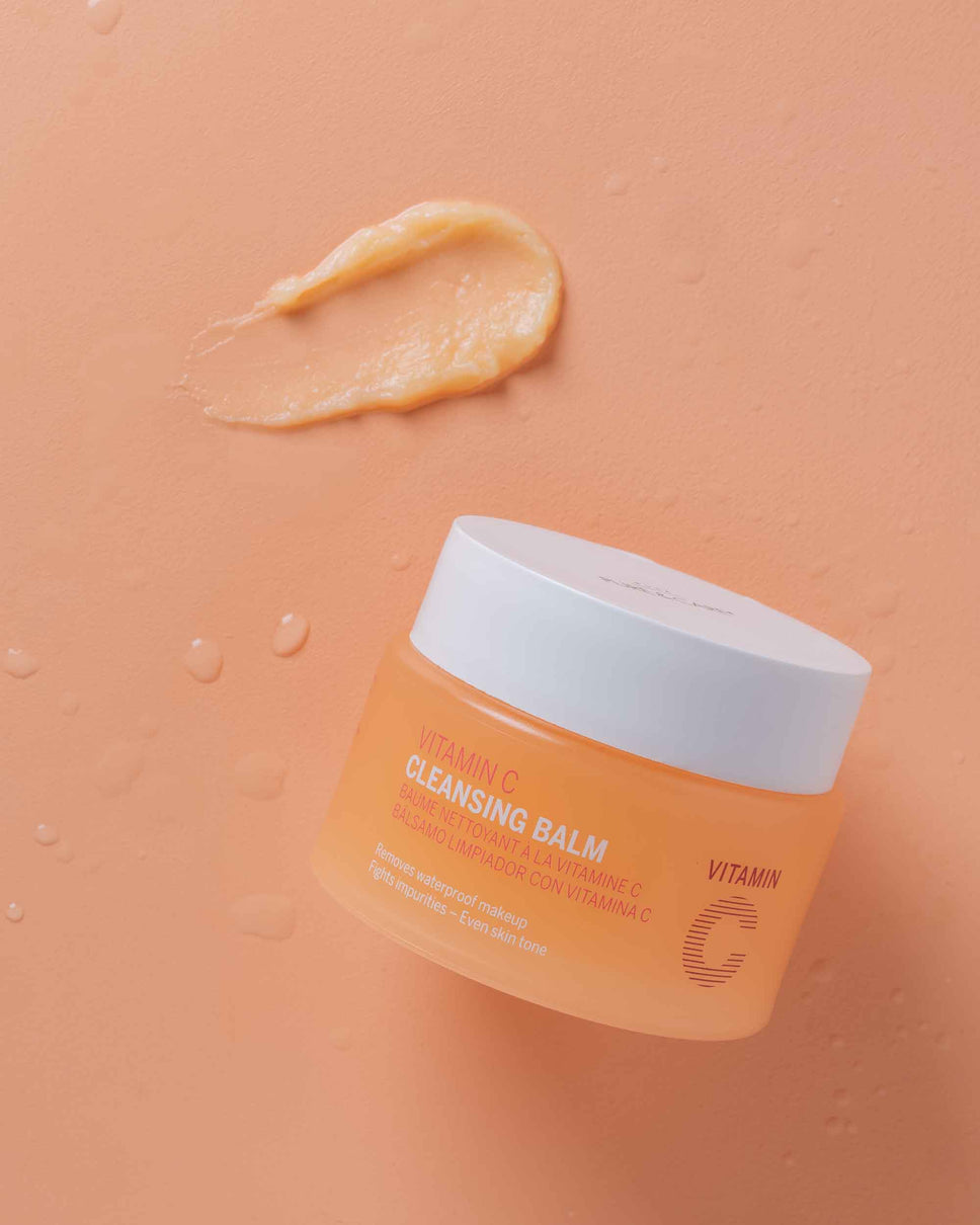 Vitamin C Cleansing Balm for removing waterproof makeup and improving skin tone I PUCA - PURE & CARE