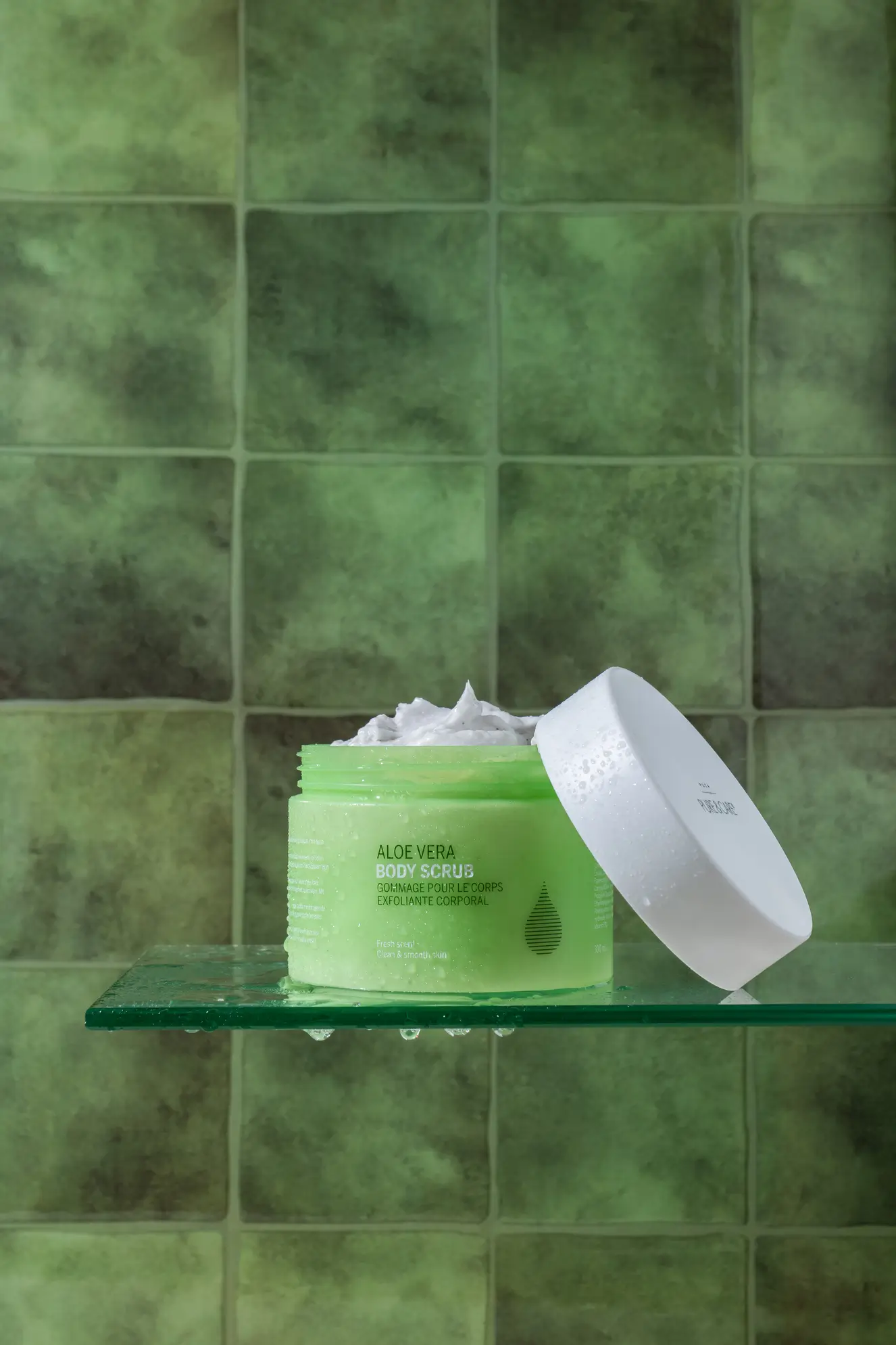 Körperpeeling Aloe Vera