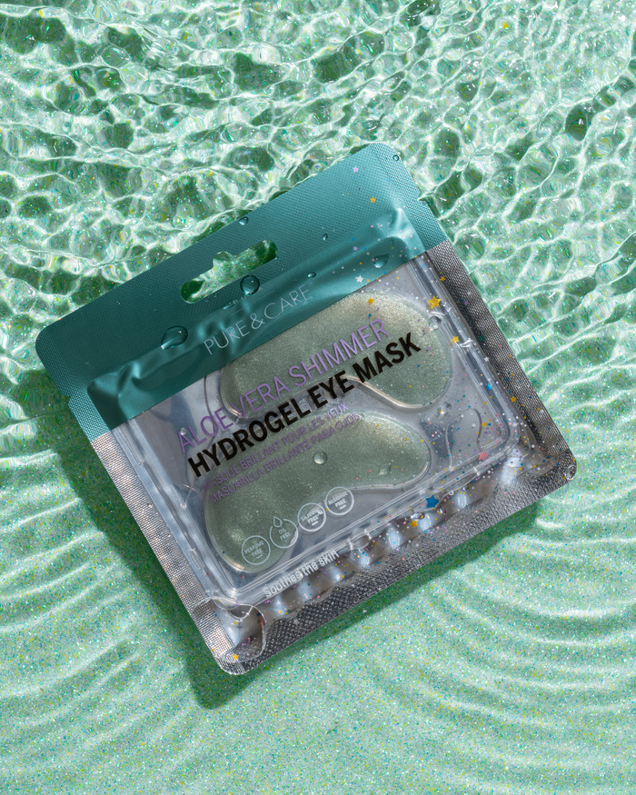 Aloe Vera Shimmer Hydrogel Augenmaske