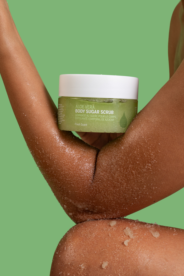 Aloe-Vera-Körperzuckerpeeling