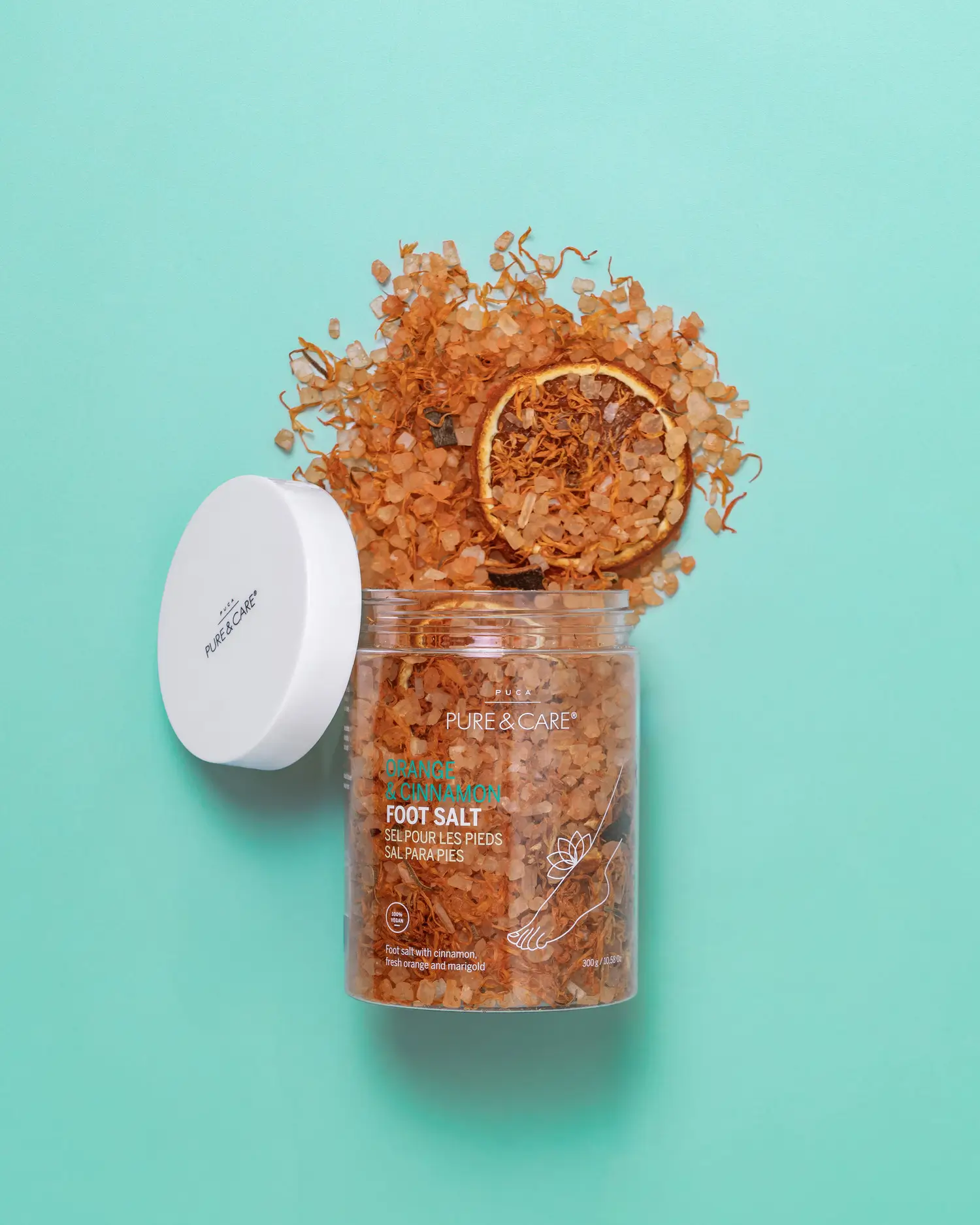 Orangen- & Zimt-Fußsalz