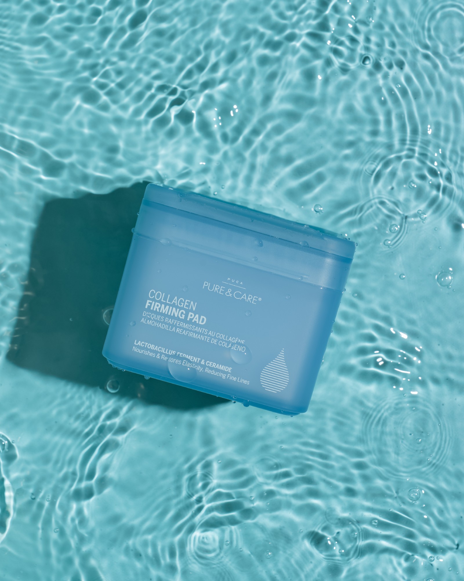 Straffende Toner Pads mit Kollagen