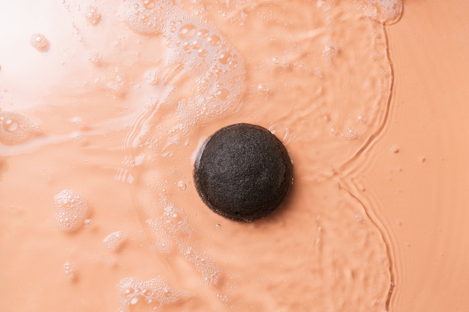 Konjac-Schwamm Aktivkohle