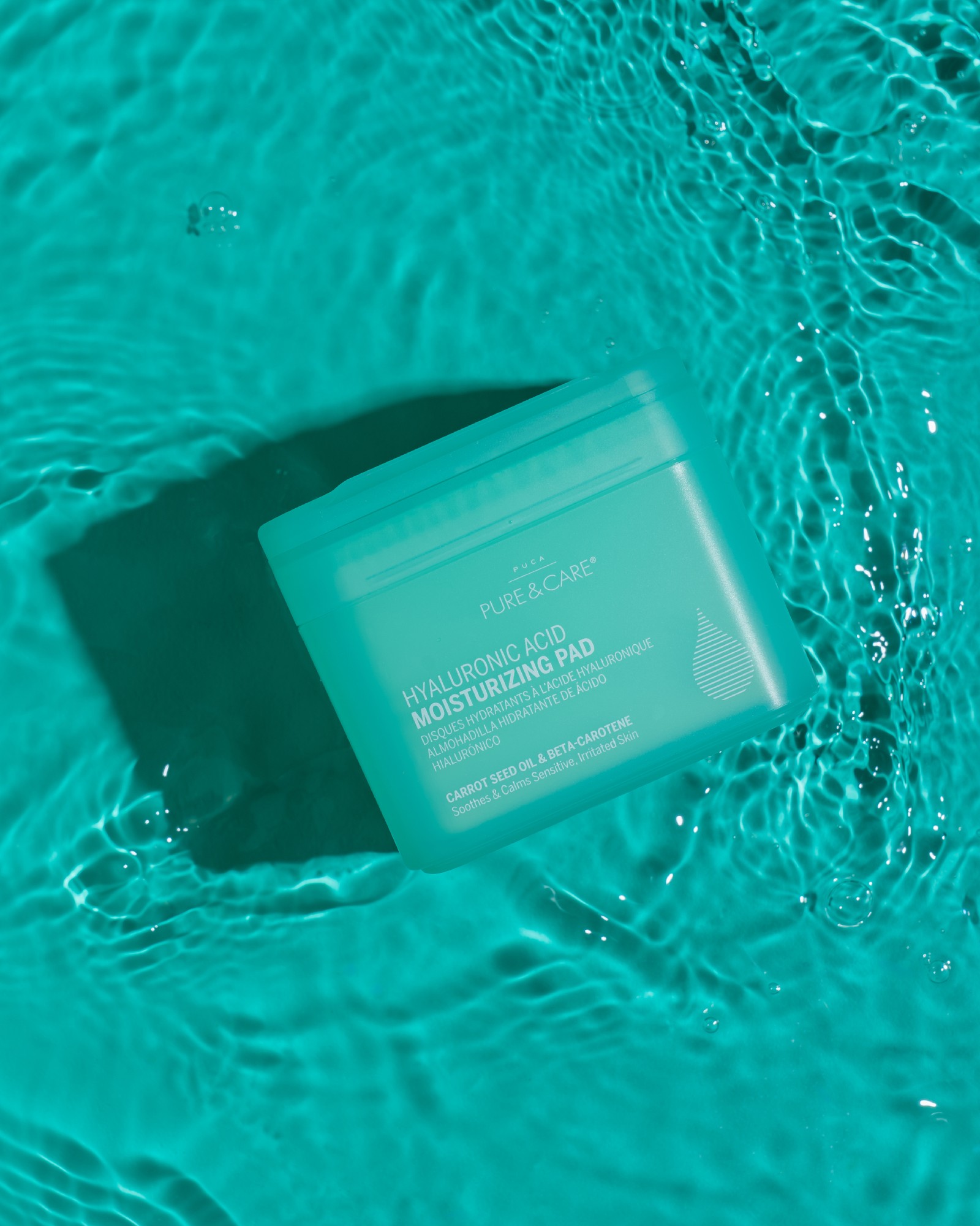 Feuchtigkeitsspendende Toner Pads mit Hyaluronsäure 