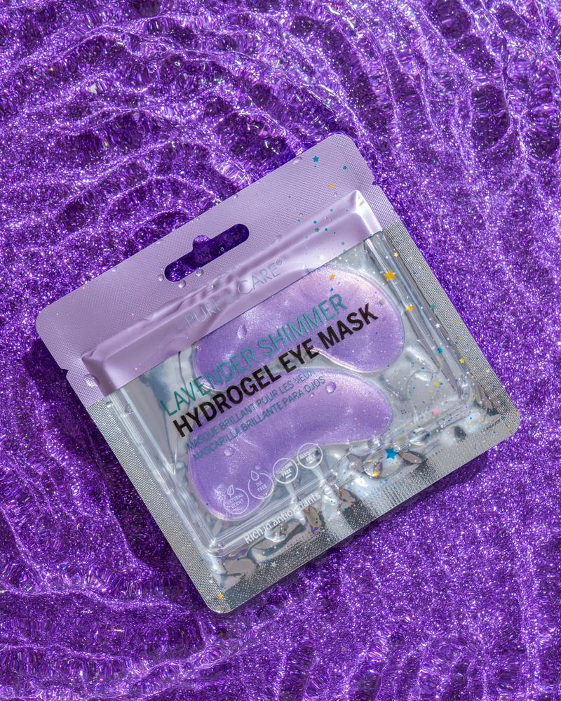 Lavender Shimmer Hydrogel Eye Mask