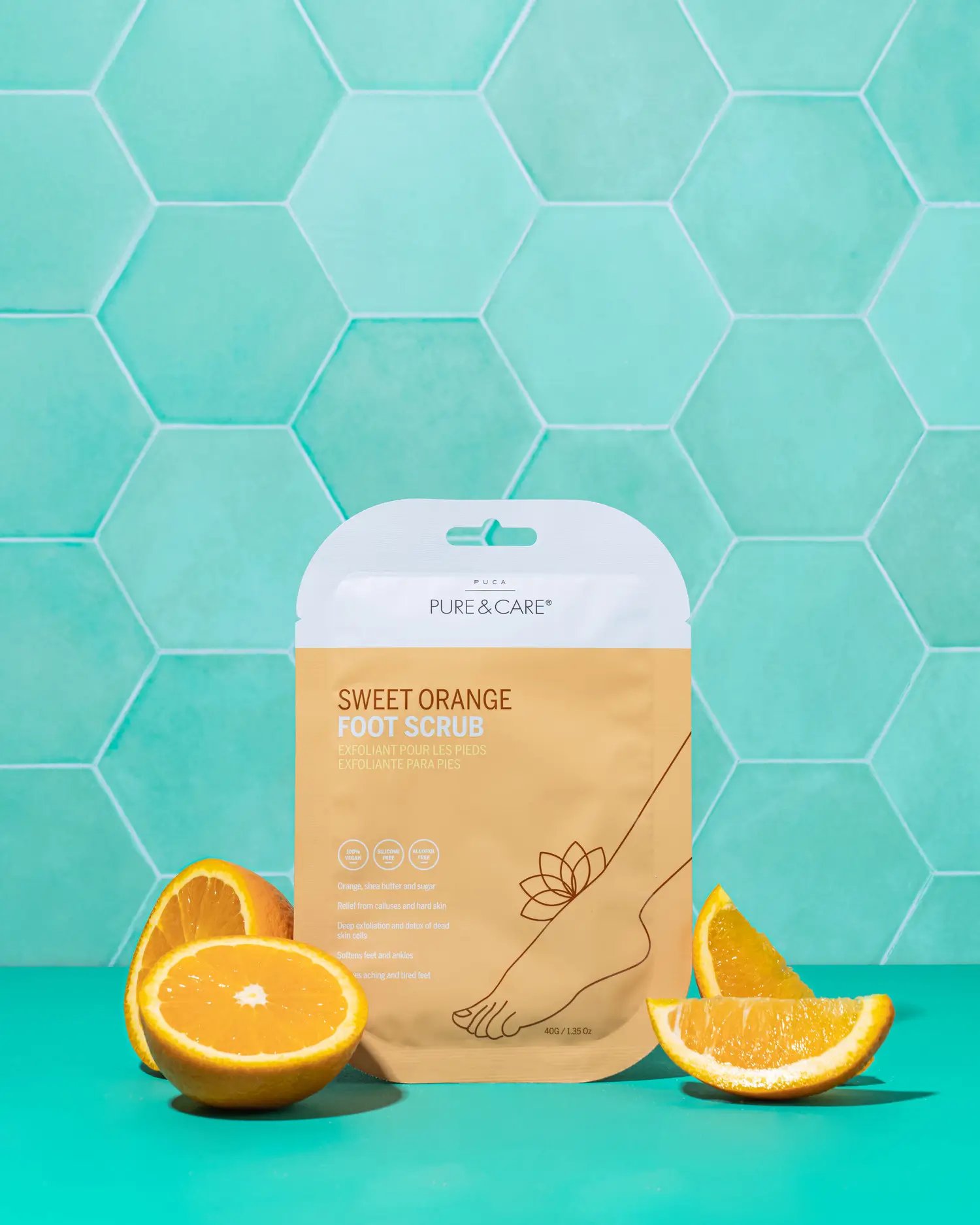 FUSSPEELING Süßorange