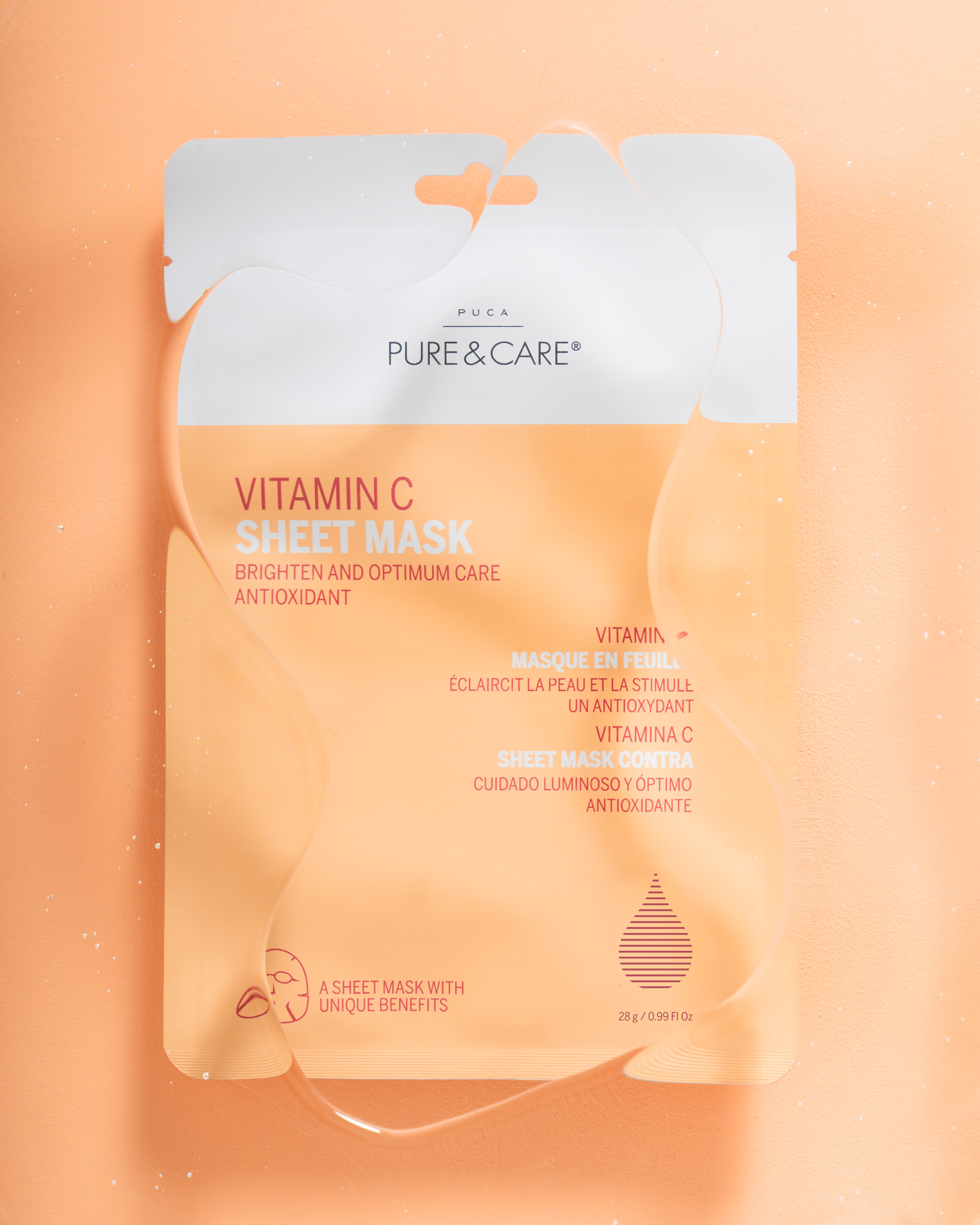 Vitamin-C-Tuchmaske