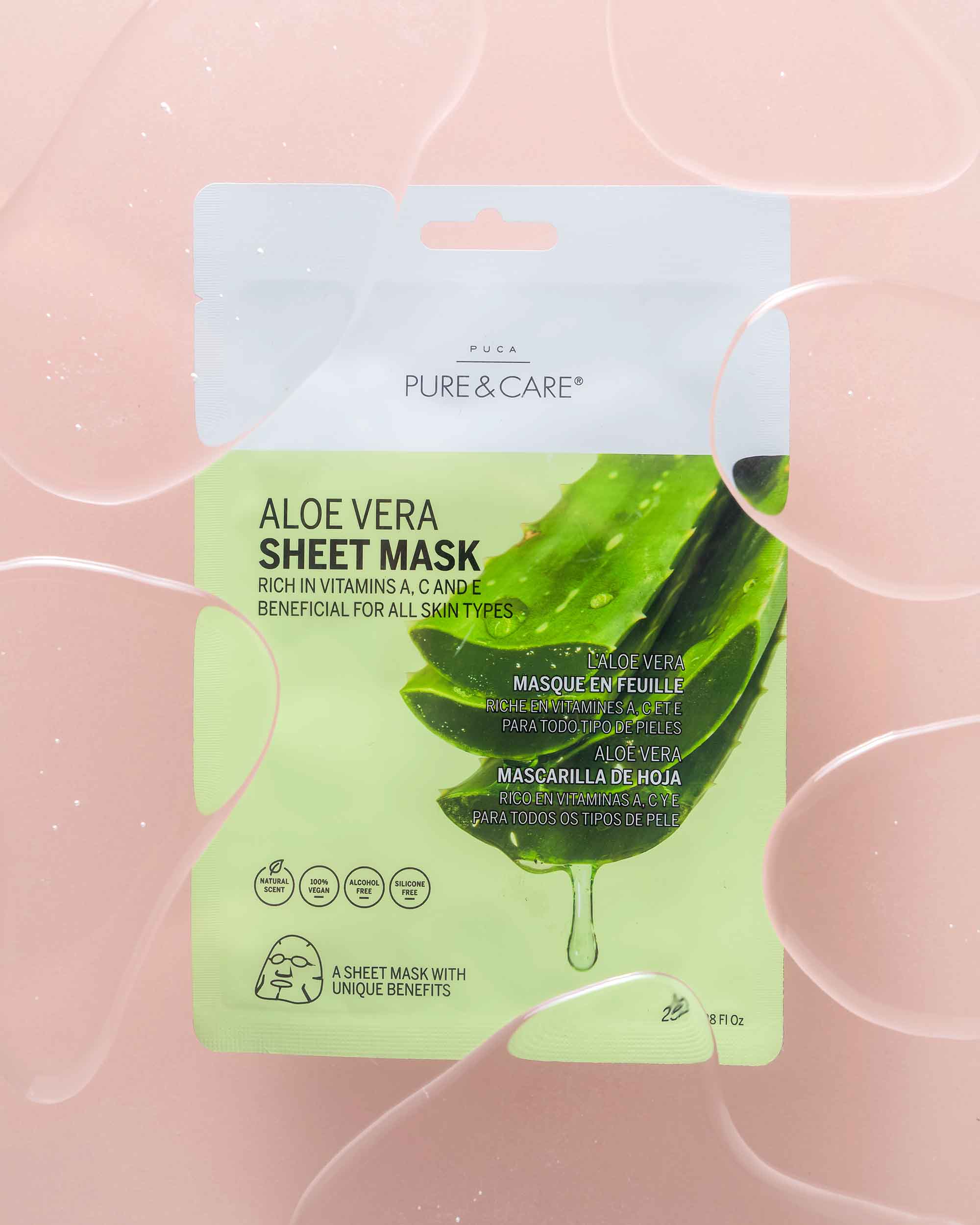 Tuchmasken Aloe Vera