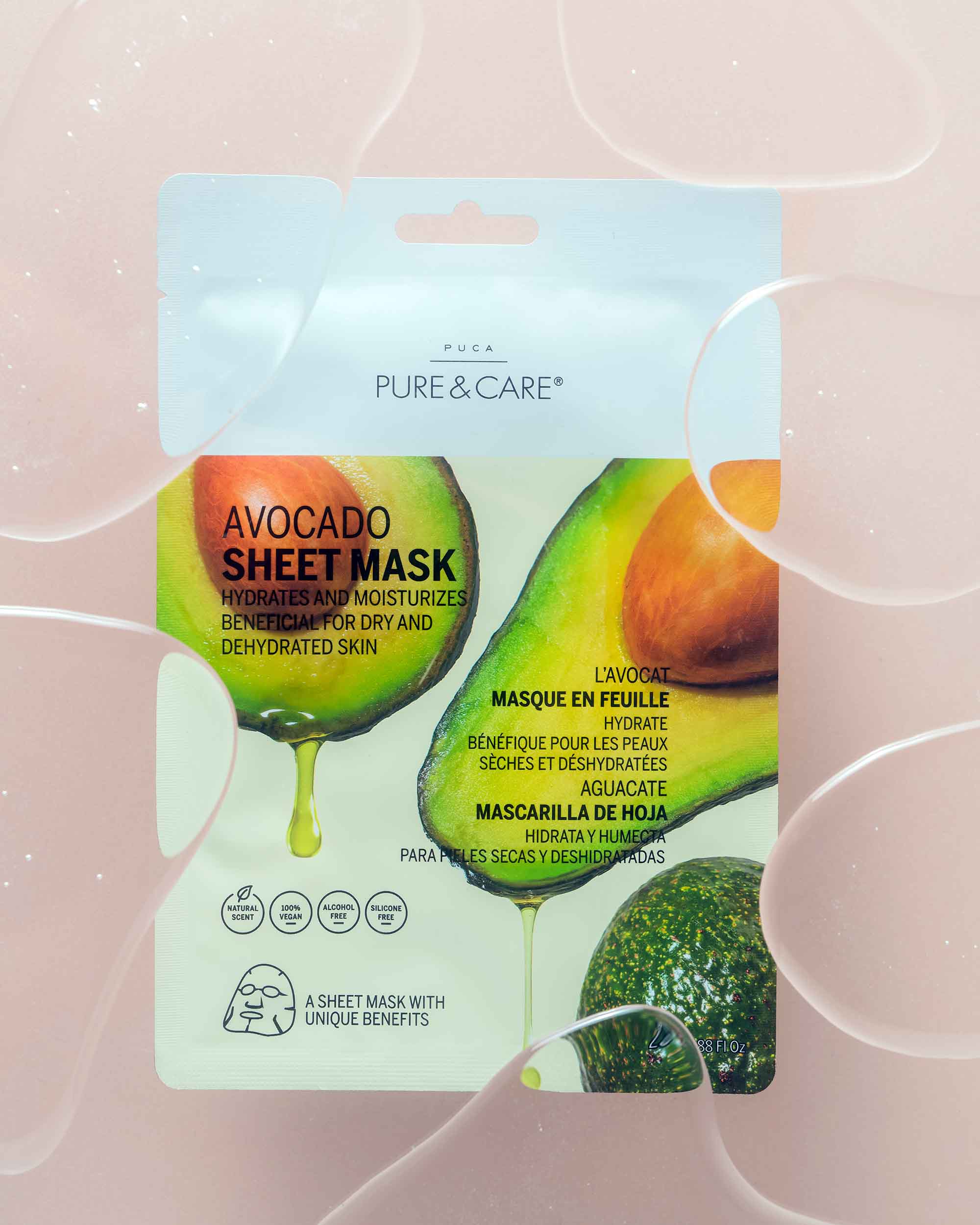 Tuchmasken Avocado