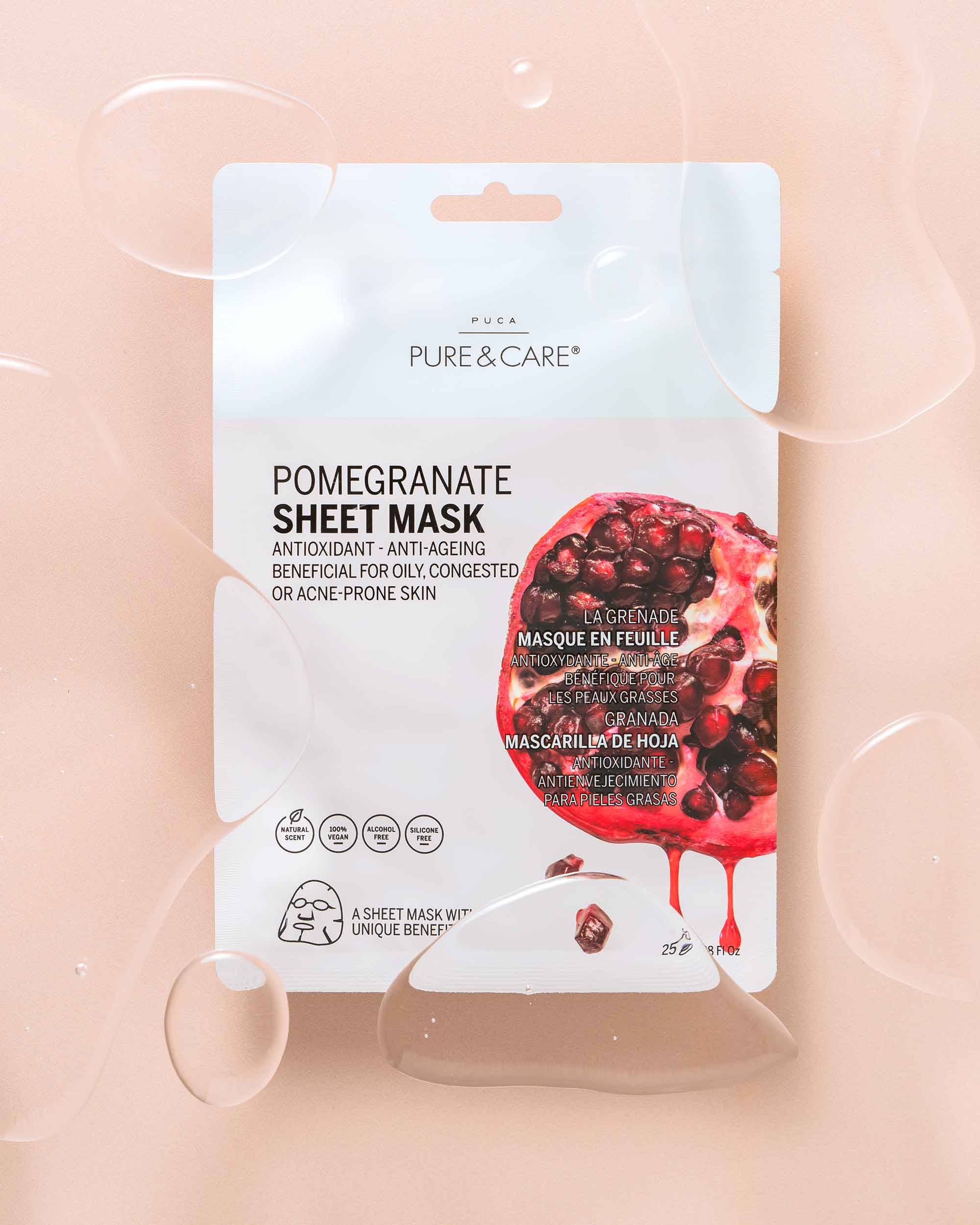 Tuchmasken Granatapfel