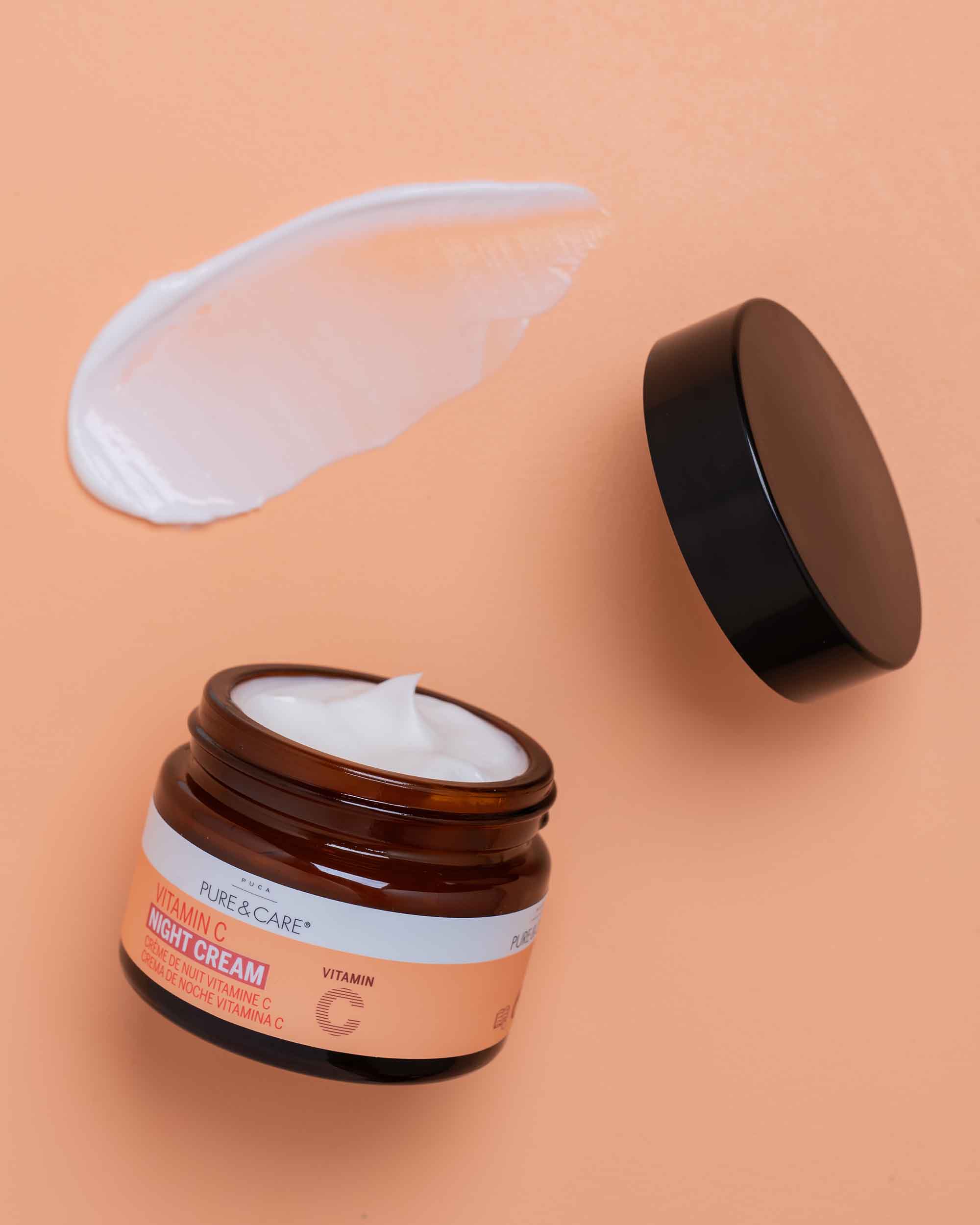 Nachtcreme mit Vitamin C