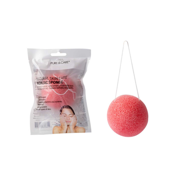 Konjac Schwamm Rose | PUCA - PURE & CARE