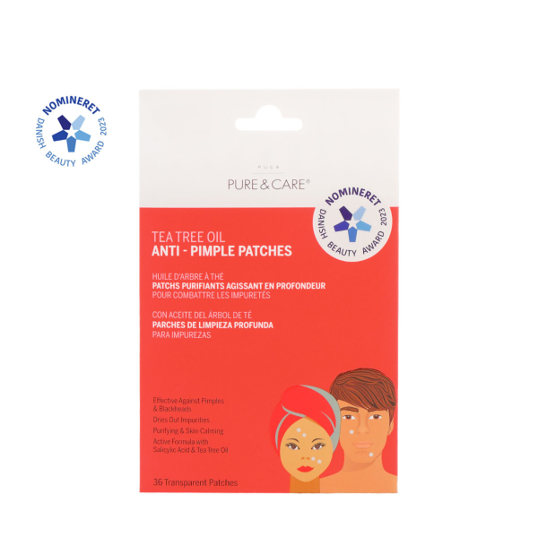 Tea Tree Oil Anti Pimple Patches I PUCA - Pure & Care