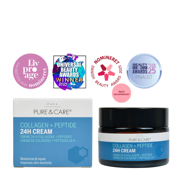 Kollagen + Peptide 24h-Creme I PUCA - PURE & CARE