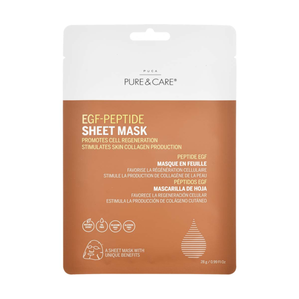 EGF Peptide Tuchmaske | PUCA - PURE & CARE
