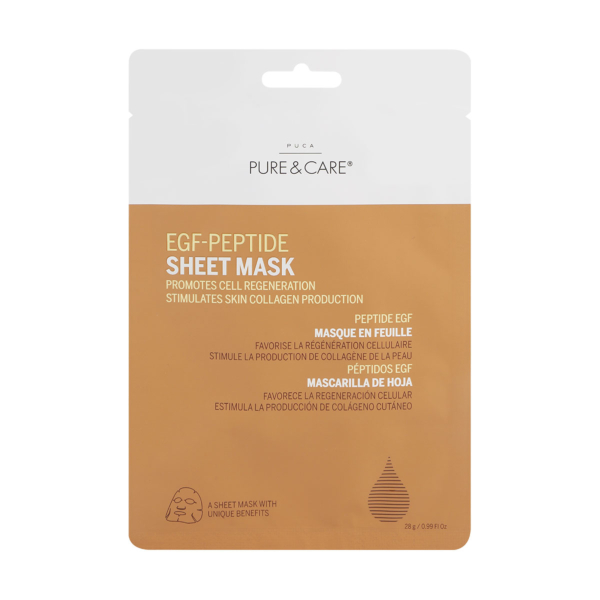 EGF Peptide Sheet Mask | PUCA - PURE & CARE