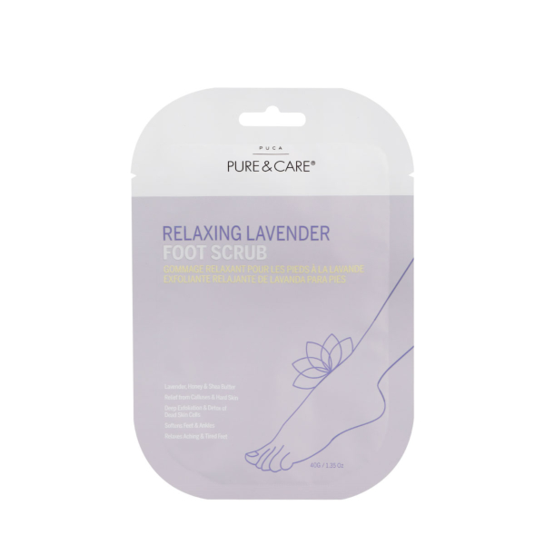 Lavender Foot Scrub|PUCA - PURE & CARE