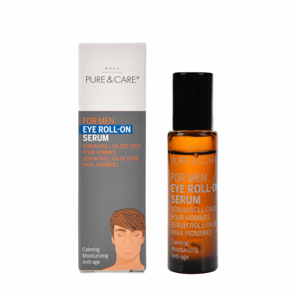 Roll On Augenserum für Männer | PUCA - PURE and CARE
