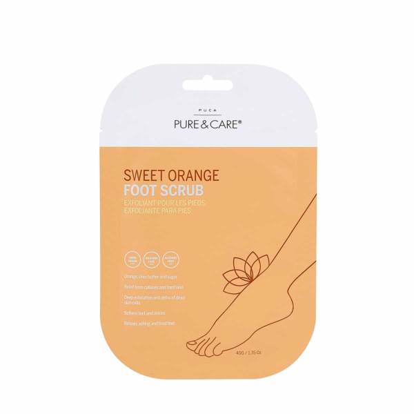 Fußpeeling – Süße Orange I PUCA - PURE & CARE
