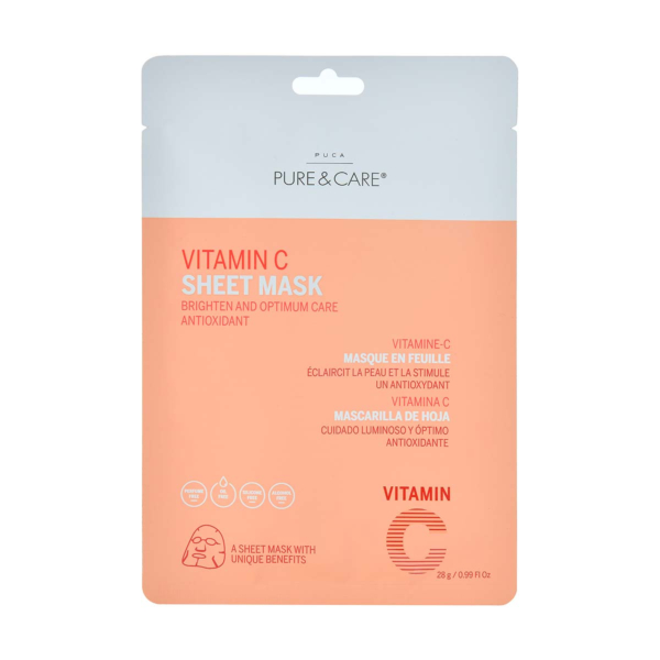 Vitamin C Tuchmaske I PUCA - PURE & CARE