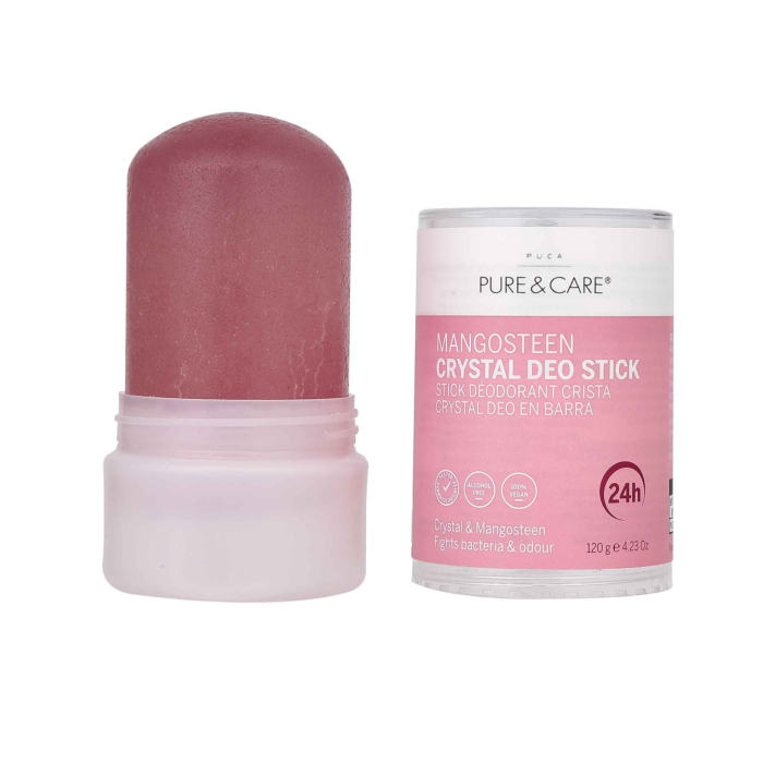 DEO KRISTALL Mineral Stick - 120 G, Aluminiumfrei, Für Sensible Haut