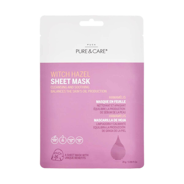 Witch Hazel Sheet Mask | PUCA - PURE & CARE