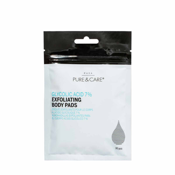 Glycolic Acid Exfoliating Body Pads | PUCA - Pure & Care 