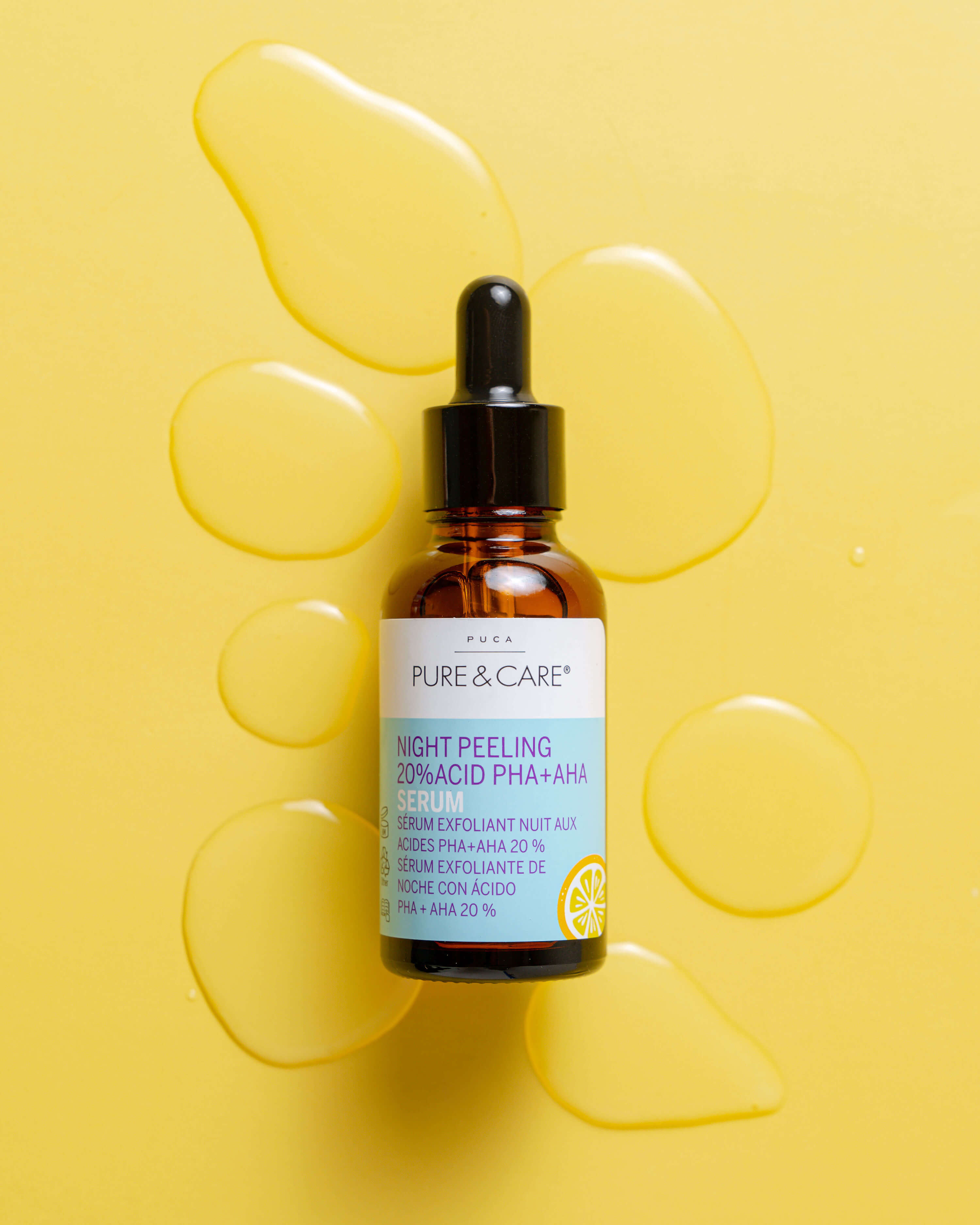 Serum 20 % Säure-Nachtpeeling PHA+AHA