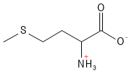 Methionin struktur