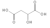 Kemisk Struktur af Malic Acid | PUCA - PURE & CARE